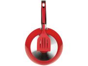 Frigideira Antiaderente Multiflon de Alumínio - Color Francesa Vermelha 24cm Frigideira Antiaderente Multiflon de Alumínio - Color Francesa Vermelha 24cm