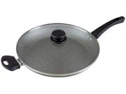 Frigideira Antiaderente Panelux com Tampa de Alumínio Maximum Stone Verde 32cm