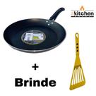 Frigideira Antiaderente Teflon Preto Premium n22 + Brinde Cor:Amarelo Frigideira Antiaderente Teflon Preto Premium n22 + Brinde Cor:Amarelo