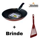 Frigideira Antiaderente Teflon Vermelho 20cm + Brinde Cor:Vermelho Frigideira Antiaderente Teflon Vermelho 20cm + Brinde Cor:Vermelho