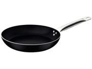 Frigideira Antiaderente Tramontina Piemonte Preta e Inox 25cm Frigideira Antiaderente Tramontina Piemonte Preta e Inox 25cm