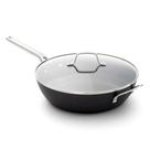 Frigideira Calphalon antiaderente anodizado rígido de 12 polegadas com tampa