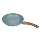 Frigideira Cerâmica 20cm Verde Antiaderente Grande Fogão A Gás Indução Cooktop Elétrico Panela Frita Sem Óleo Não Gruda