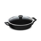 Frigideira Clear com Alça 28 cm 2,5 L Preto Ceraflame