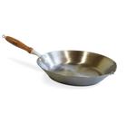 Frigideira de Aço Carbono 25 cm com Cabo de Madeira 1.3 litros