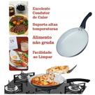 Frigideira de aluminio 26cm com revestimento cerâmico