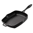 Frigideira de Ferro Fundido 26cm 2,7L Líder Chef Grelhada Bistequeira