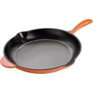 Frigideira De Ferro Fundido Esmaltado Cabo De Ferro 27cm