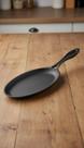 Frigideira De Ferro Fundido Oval Profissional