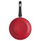 Frigideira de Indução Granito Chef Tampa de Vidro 24cm