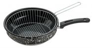 Frigideira Esmaltada C/Cesto - 20cm - 1,8l - Cabo Baquelite Frigideira Esmaltada C/Cesto - 20cm - 1,8l - Cabo Baquelite