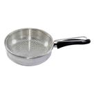 Frigideira Fritadeira Alumínio Polido Cesto Tela 22CM 2,15L 161GLB