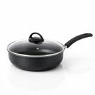 Frigideira Funda Com Tampa 22cm Antiaderente Teflon Grande -