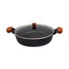 Frigideira Granito Preto Gourmet Antiaderente Javali AM 30cm