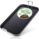 Frigideira Grelhadora NutriChef 51x33cm para Fogão Duplo Antiaderente