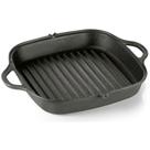 Frigideira Grill 26x26x4,5cm 1,8L Ferro Panela Mineira