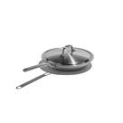 Frigideira Heritage Steel 26,5 cm em aço inox 5 camadas com tampa