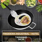 Frigideira industrial extra grande 38 cm linha gourmet, antiaderente, marca fortaleza Frigideira industrial extra grande 38 cm linha gourmet, antiaderente, marca fortaleza