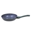 Frigideira Inox Cabo Toque Macio Cor Jade Alumínio Baquelite