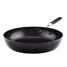 Frigideira KitchenAid Hard Anodizado Antiaderente 31 cm Onyx Black