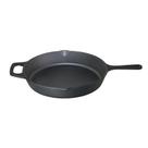 Frigideira Lider Ferro Fundido Cabo Fixo 28CM Preta Santana