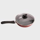 Frigideira Mescla Cerâmico 24cm 1,6L Cor Vermelha e Cinza