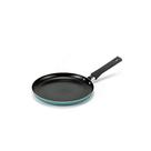 Frigideira Panquequeira Antiaderente Turquese 22 C/Baquelite