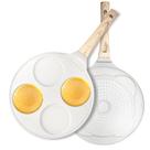 Frigideira para panquecas KRETAELY 10,5" antiaderente com 4 cavidades Frigideira para panquecas KRETAELY 10,5" antiaderente com 4 cavidades