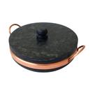 Frigideira Pedra Sabão 22 Cm Retém Calor Comida Mineira Luxo