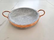 Frigideira Pedra Sabão Sem Tampa 22 cm Envio Imediato