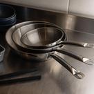Frigideira Profissional com Fundo Triplo 20cm Aço Inox