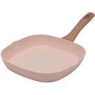 Frigideira Quartzo Grill Quadrado Indução 24cm Mimo Style