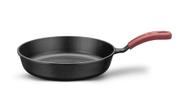 Frigideira redonda 24cm de ferro fundido forno e fogão MTA