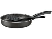 Frigideira Reta Tramontina c/Espátula 20cm 1,4L - Chumbo
