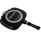 Frigideira Sanduicheira Omelete Dupla Grill Antiaderente 32x24cm Preto Frigideira Sanduicheira Omelete Dupla Grill Antiaderente 32x24cm Preto