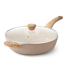 Frigideira SENSARTE Cerâmica Antiaderente 30cm c/ Tampa 5L Indution