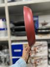 Frigideira tramont. prof alum com tampa de vidro 32cm verm. Frigideira tramont. prof alum com tampa de vidro 32cm verm.