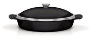 Frigideira Tramontina Lyon Preta com Tampa 32cm 4,3L