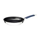 Frigideira Tramontina Romagna em Aço Inox e Alumínio com Revestimento Interno Cerâmico Black Stone 20 cm 1 L