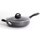 Frigideira Wok 3,5l com Tampa Premium Oster Clairborne Cinza/Preto Frigideira Wok 3,5l com Tampa Premium Oster Clairborne Cinza/Preto