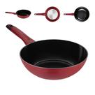 Frigideira Wok Antiaderente Cerâmica Fundo Indução 28cm Oxford Avulsa