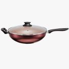 Frigideira Wok Antiaderente Dolce 30 - Tampa Vidro