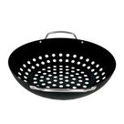 Frigideira Wok Antiaderente P/ Grelhar legumes churrasqueira Frigideira Wok Antiaderente P/ Grelhar legumes churrasqueira