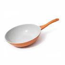 Frigideira Wok com Revestimento Antiaderente Cerâmico com Cabo Soft Touch