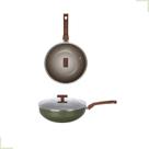 Frigideira Wok Com Tampa Indução 28Cm 4,3lt Antiaderente Multiflon