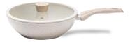 Frigideira Wok com tampa Sirius 28cm 3,4lts Indução Brinox