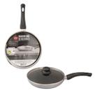 Frigideira Wok De Aluminio Com Tecnologia Antiaderente 1,5l