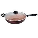 Frigideira Wok Dolce Nº 30 Com Tampa de Vidro - Marcolar