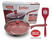 Frigideira Wok Forjada Indução 28cm Antiaderente Eirilar3459