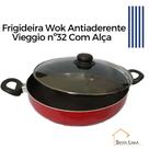 Frigideira Wok n32 com Duas Alças